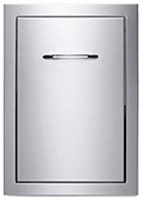 Capital CCEPD24SS 24" High Propane/Trash Drawer System Storage,outdoor grill storage cabinet