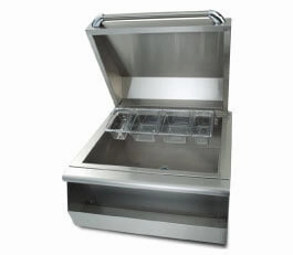 Capital PSQ26CLRFRT Performance Series Front Tray Storage,outdoor grill storage cabinet