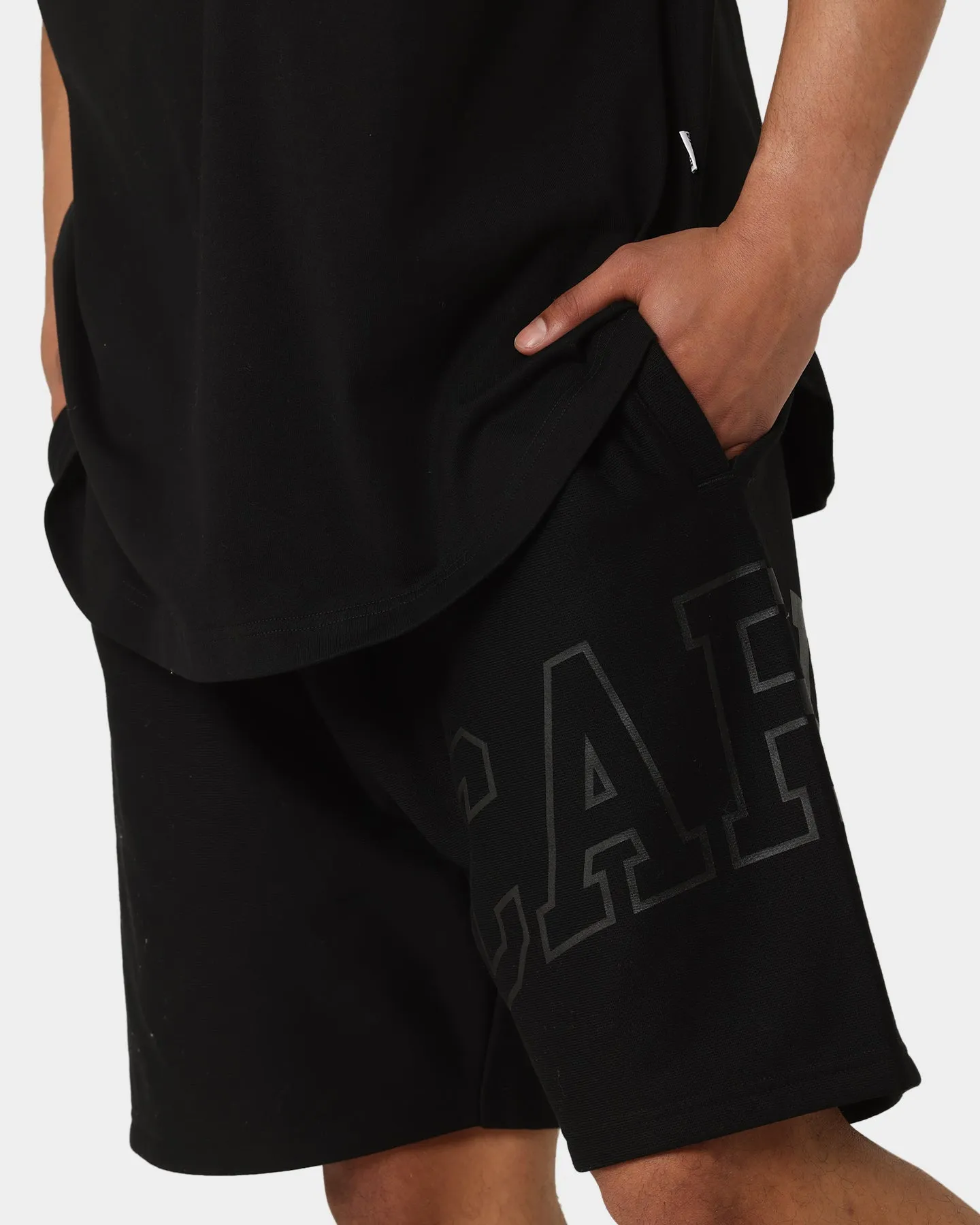 Carr Enorme Sweat Shorts Black/Black