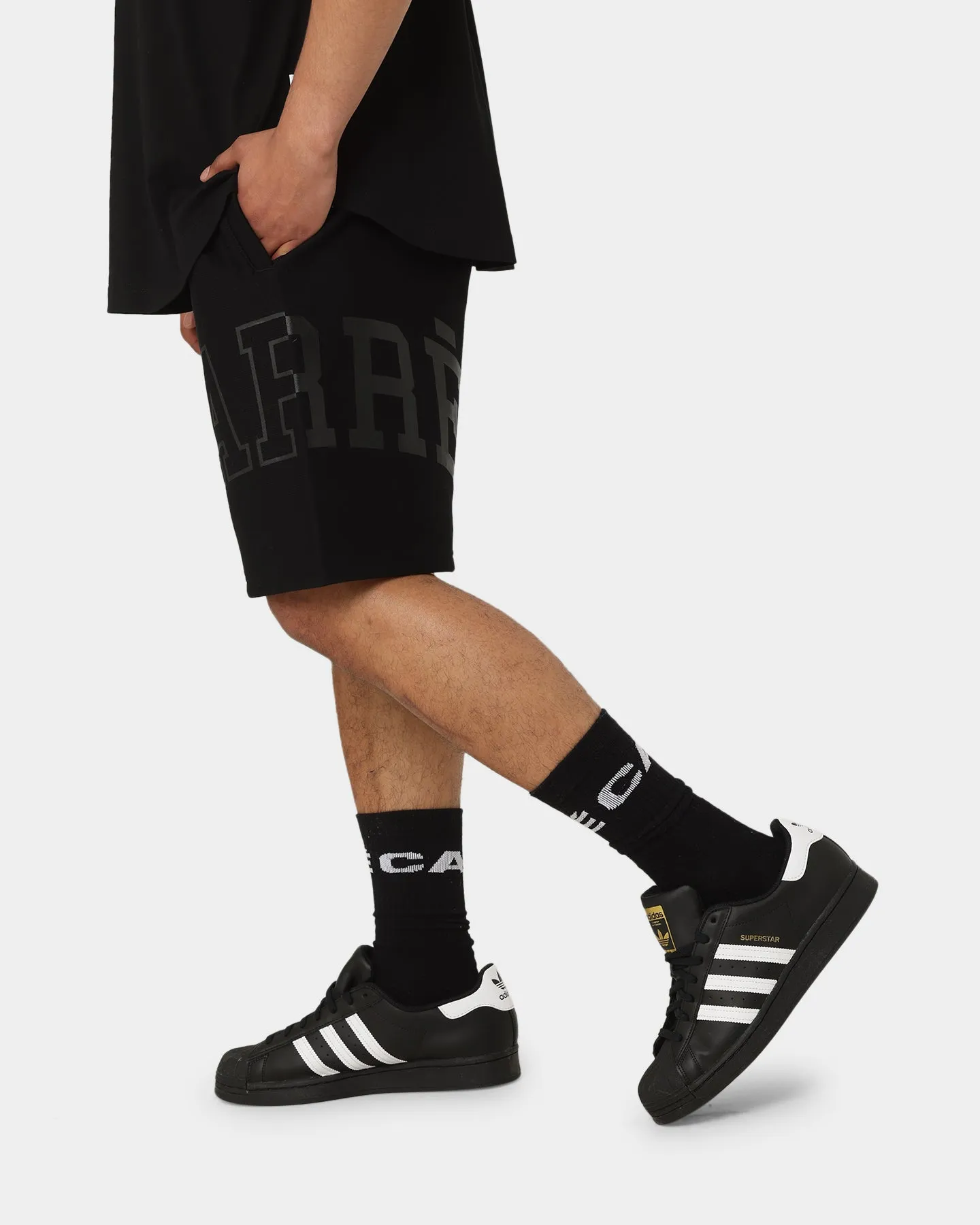 Carr Enorme Sweat Shorts Black/Black