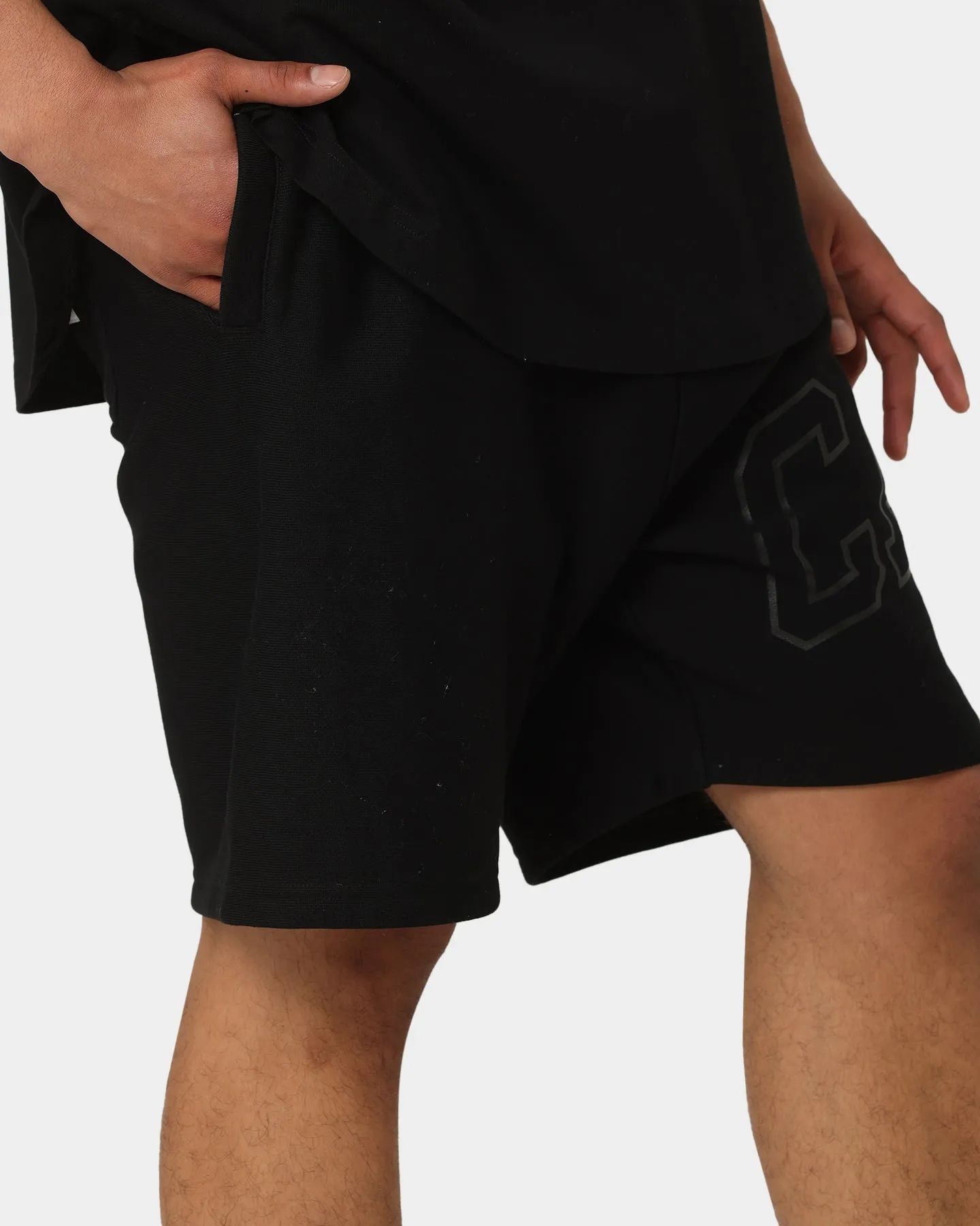 Carr Enorme Sweat Shorts Black/Black
