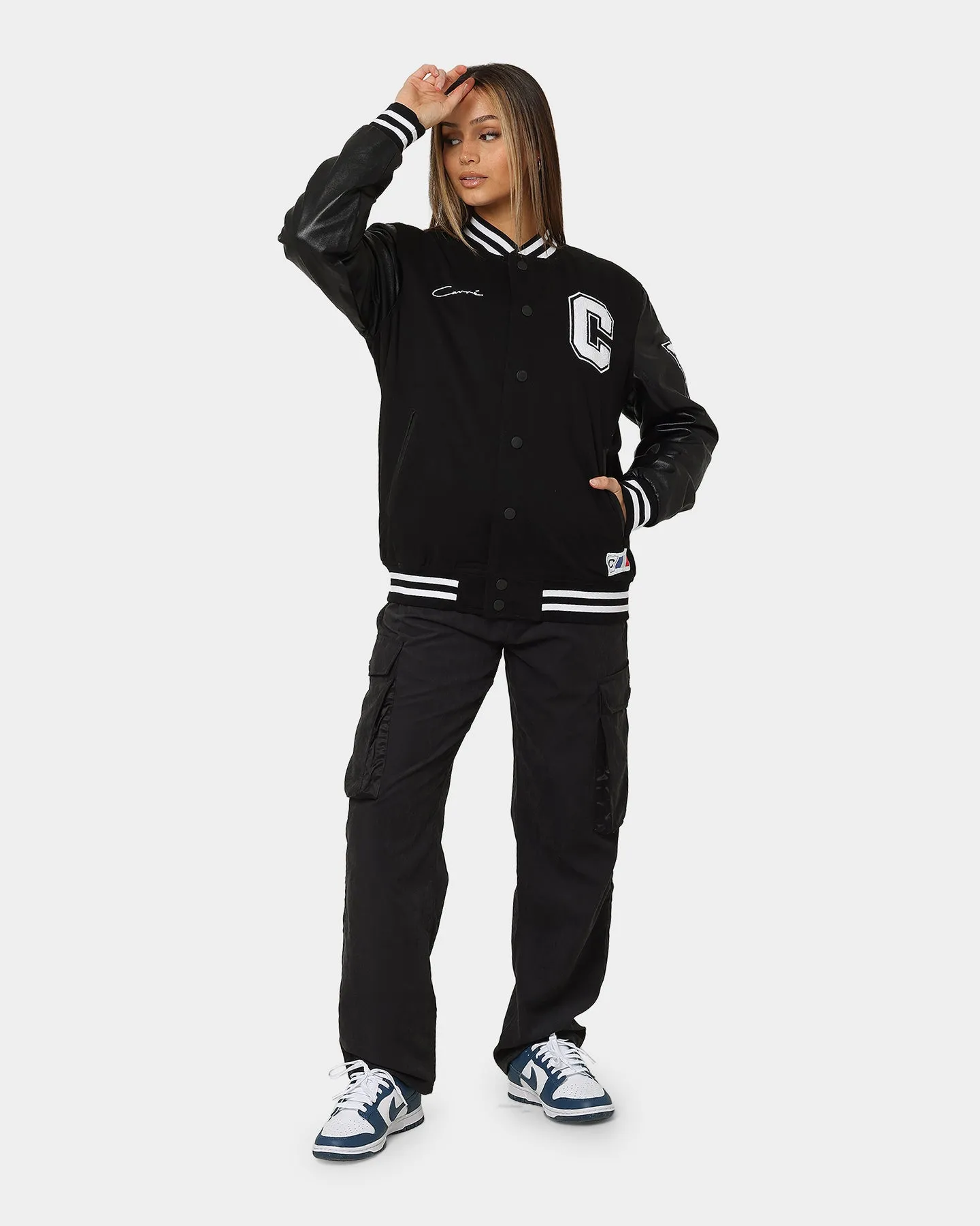 Carr MVP Varsity Jacket Black