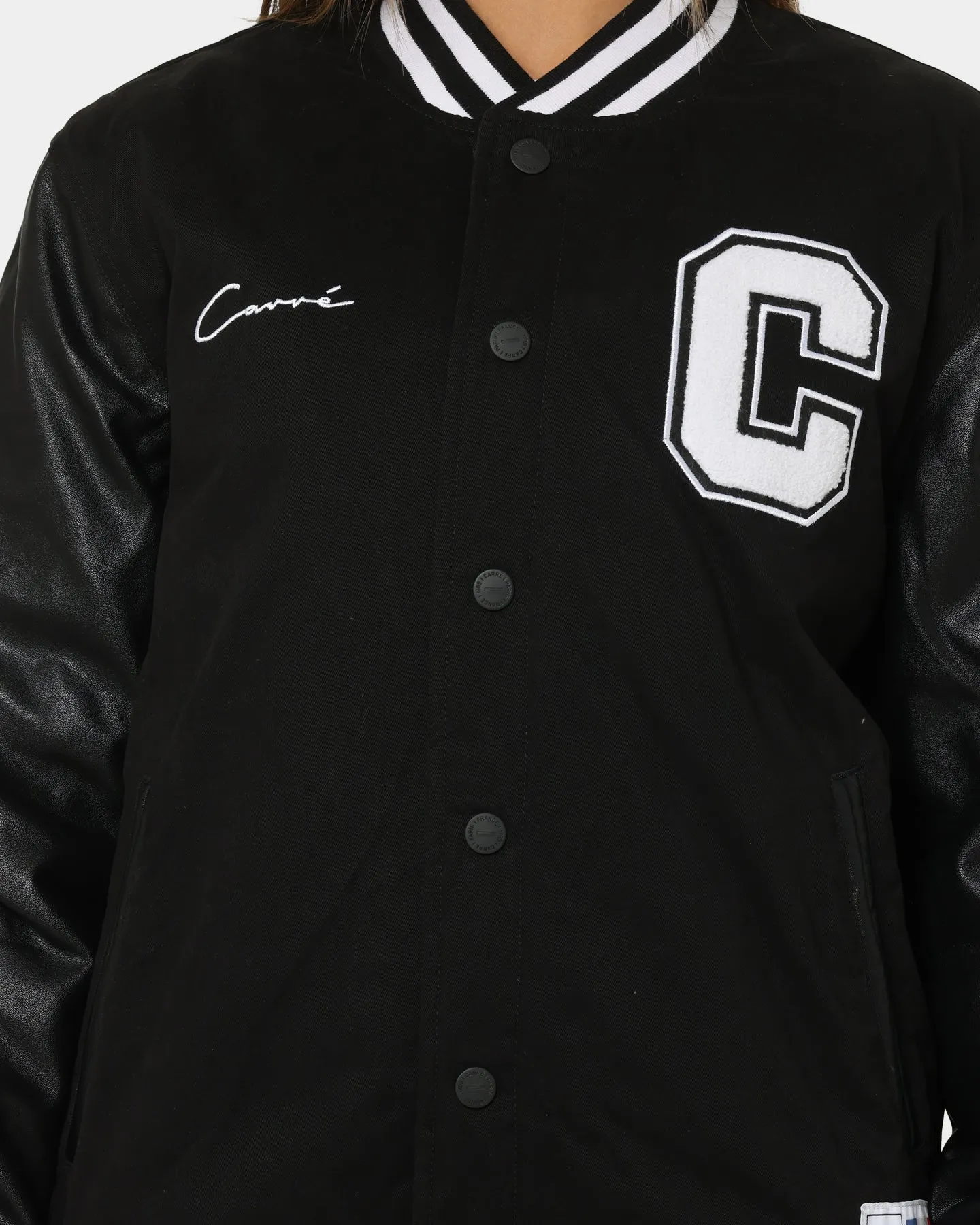 Carr MVP Varsity Jacket Black