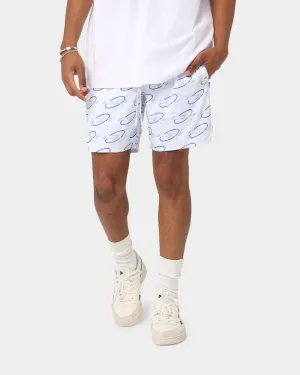 Carr Star Sign Mesh Shorts White