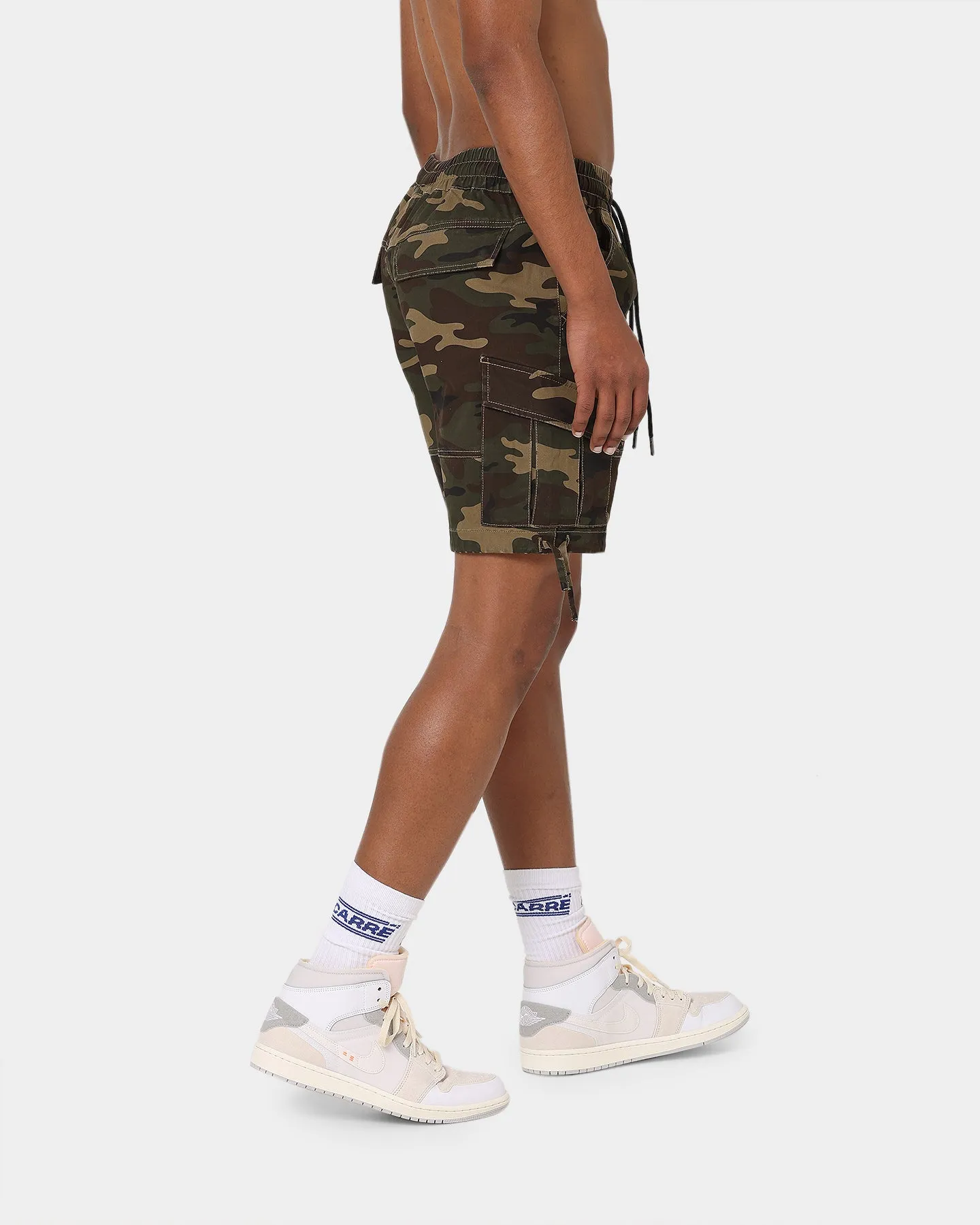 Carr Utility Cargo Shorts Camo