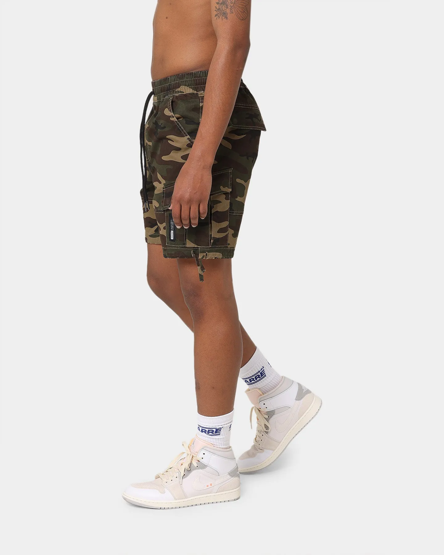 Carr Utility Cargo Shorts Camo
