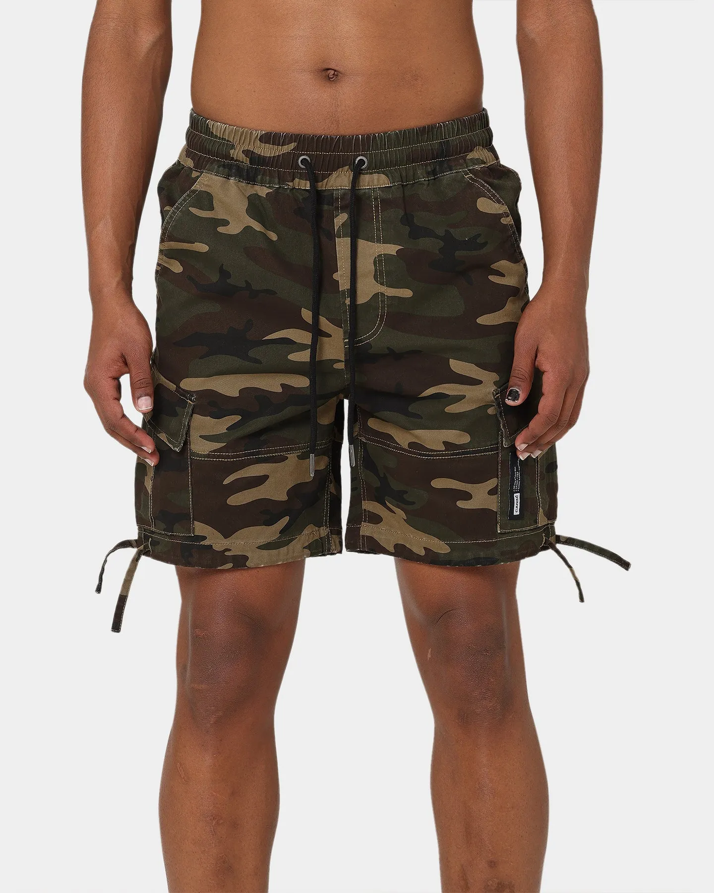 Carr Utility Cargo Shorts Camo