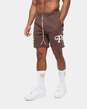 Carr Volle Sweat Short Dark Brown