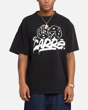 Carre Players Choice T-Shirt Black Acidwash