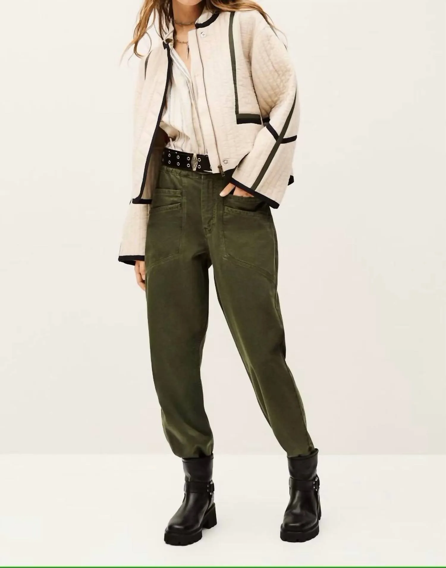 Chim Jacket In Ecru