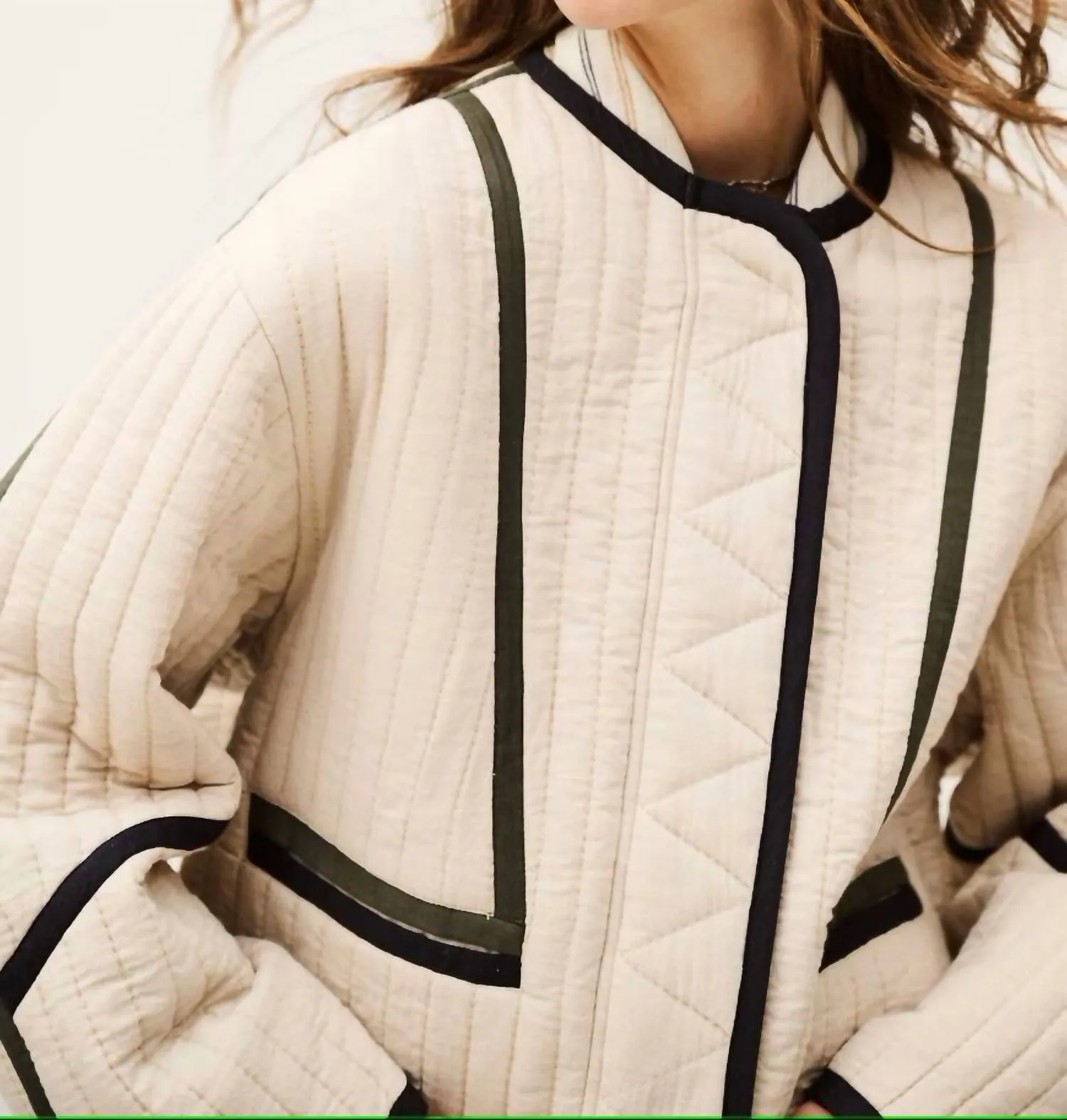 Chim Jacket In Ecru