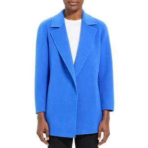 Clairene Womens Unlined Wool Open Front