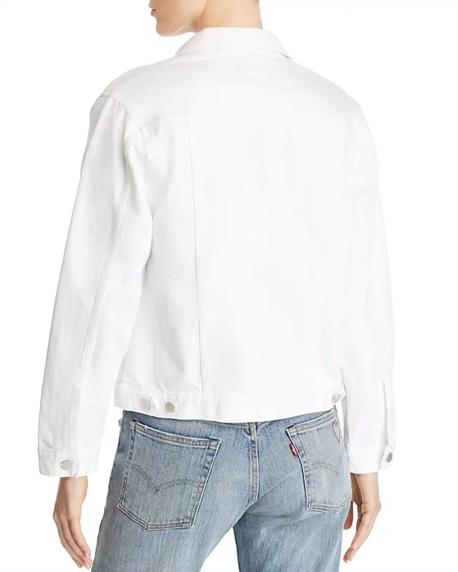 Clyde Denim Jean Jacket In Albright