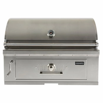 Coyote C1CH36 36" Charcoal Grill Charcoal Barbeque Grills,charcoal bbq smoker