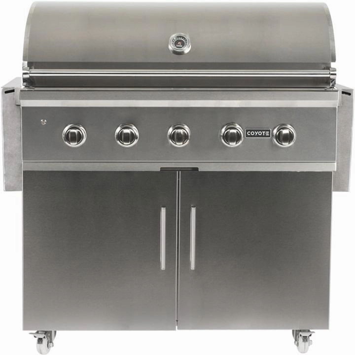 Coyote C1FTCART 30" Flat Top Grill Cart