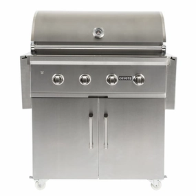 Coyote C1FTCART 30" Flat Top Grill Cart Barbeque Grill Accessories,grill tool set