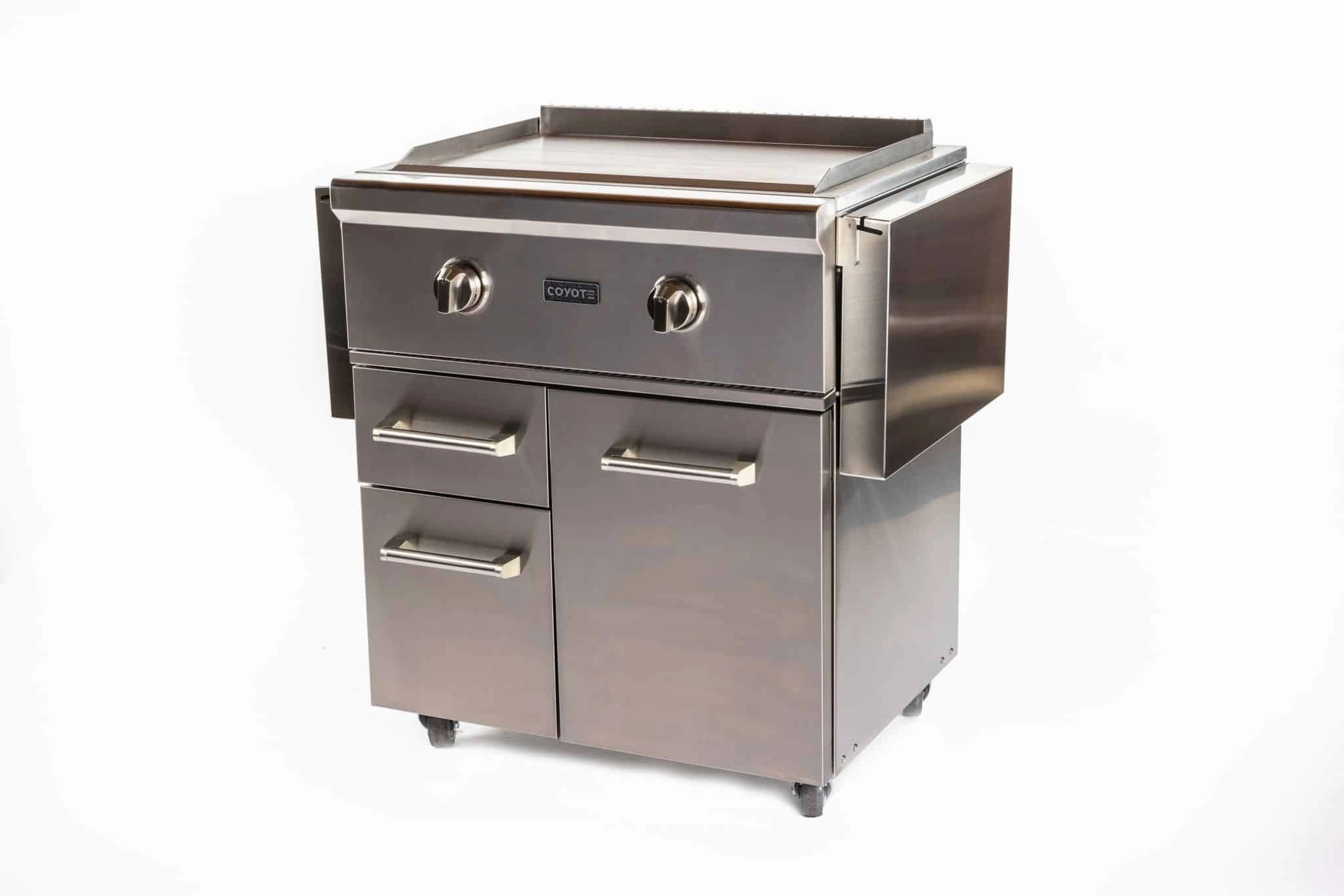 Coyote C1FTG30LP 30" Flat Top Grill Built-In; Lp