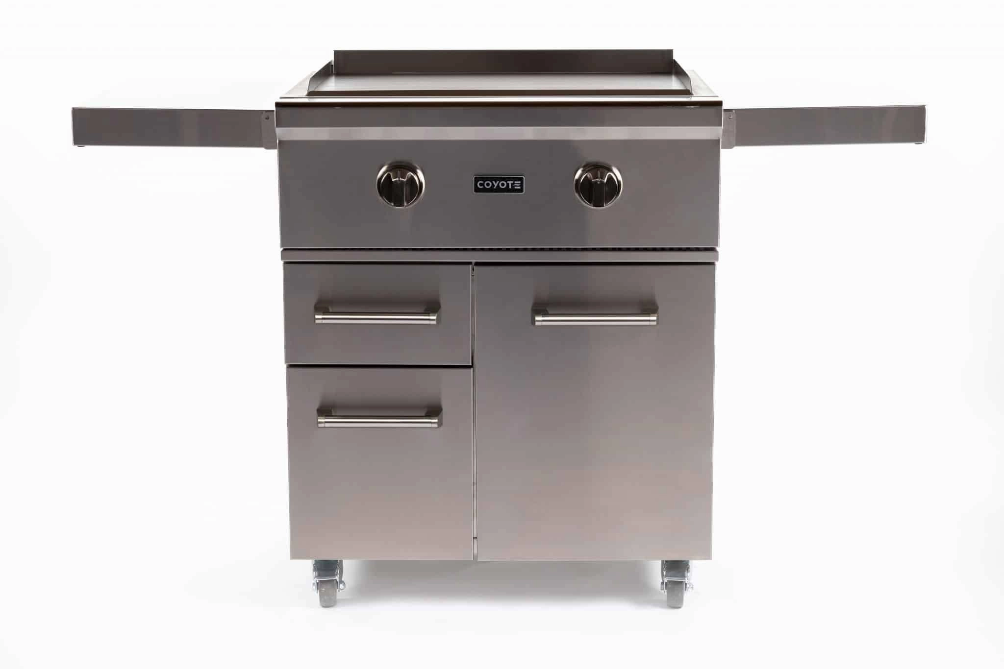 Coyote C1FTG30LP 30" Flat Top Grill Built-In; Lp