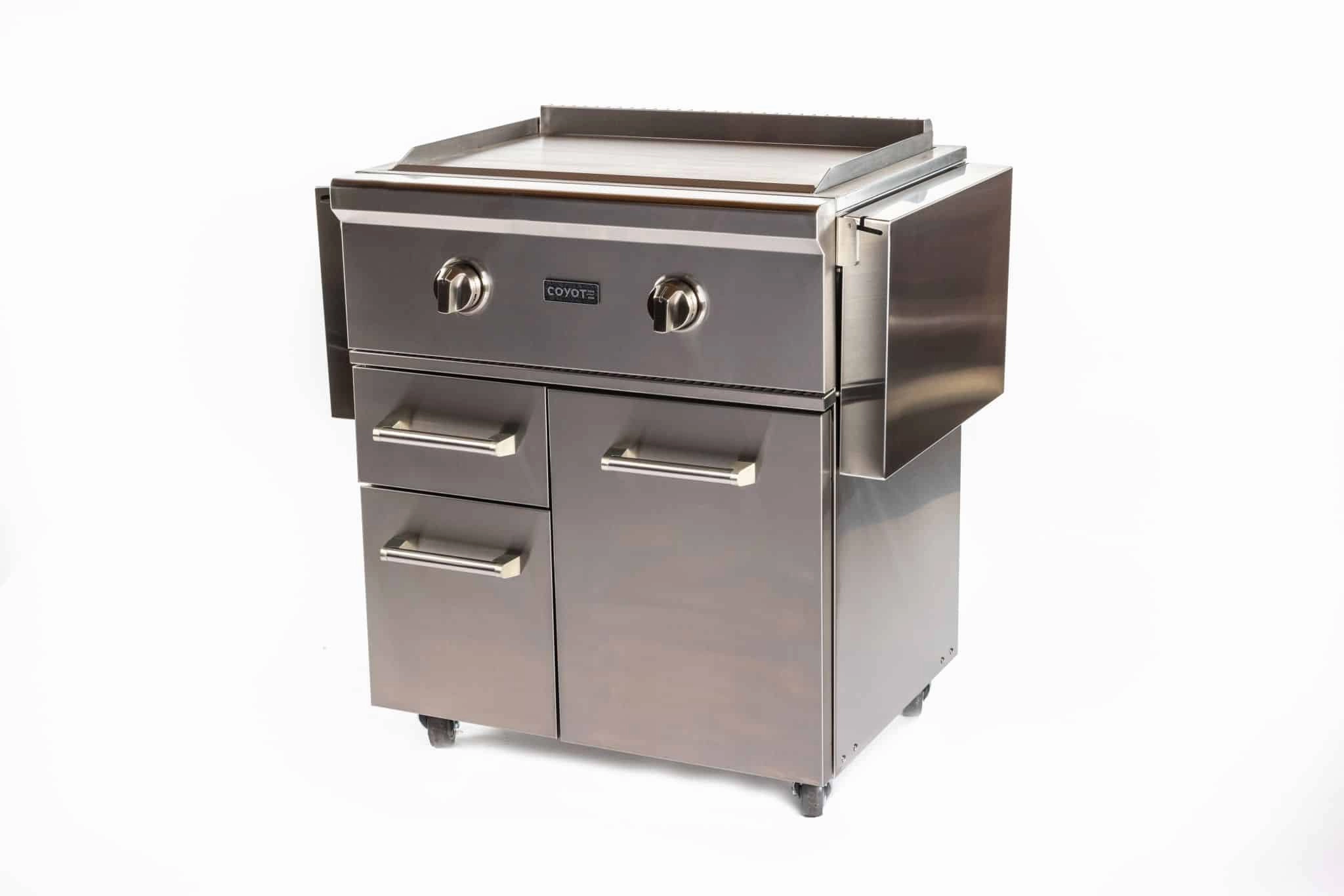 Coyote C1FTG30NG 30" Flat Top Grill Built-In; Ng