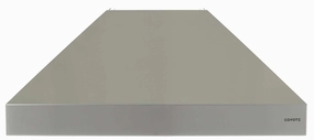 Coyote C1HOOD42 42" W X 30" D Hood Blower sold separately Outdoor Hoods,outdoor vent hood