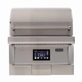 Coyote C1P28 28" Pellet Grill Charcoal Barbeque Grills,charcoal bbq smoker