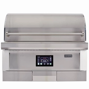 Coyote C1P36 36" Pellet Grill Charcoal Barbeque Grills,charcoal bbq smoker