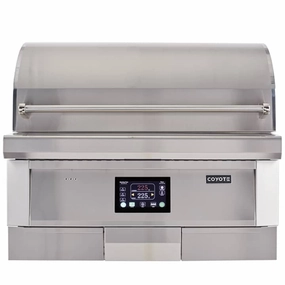 Coyote C1P36 36" Pellet Grill Barbeque Grills,outdoor bbq grill