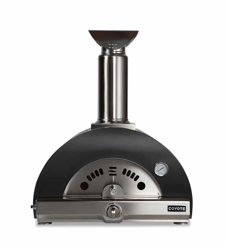 Coyote C1PZ30HMB 30" Hybrid Multi-Fuel Outdoor Pizza Oven Matte Black Other Outdoor Products,patio kitchen accessories