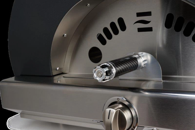 Coyote C1PZ30HMB 30" Hybrid Multi-Fuel Outdoor Pizza Oven Matte Black