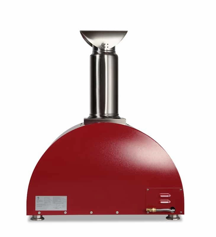 Coyote C1PZ30HR 30" Hybrid Multi-Fuel Outdoor Pizza Oven Red