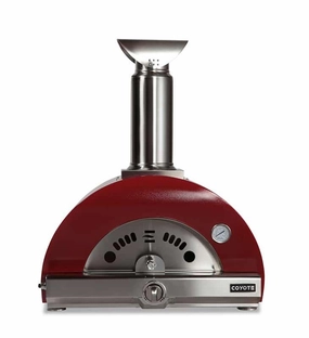 Coyote C1PZ30HR 30" Hybrid Multi-Fuel Outdoor Pizza Oven Red Other Outdoor Products,patio kitchen accessories