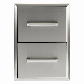 Coyote C2DC Two Drawer Cabinet Storage,outdoor grill storage cabinet