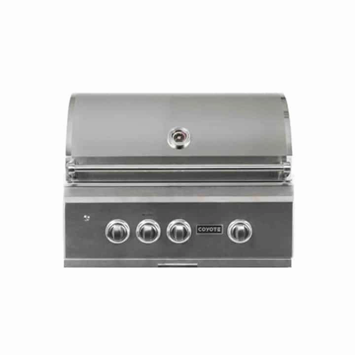 Coyote C2SL30LP 30" Grill Built-In Lp; Infinity Burners; Ceramics; Led'S Barbeque Grills,outdoor bbq grill