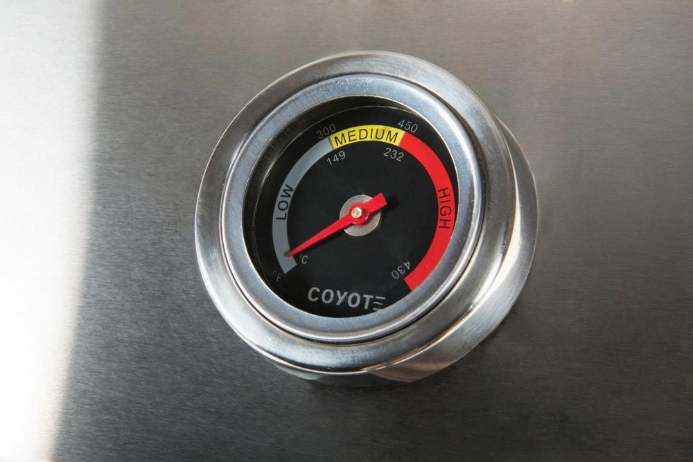 Coyote C2SL30LP 30" Grill Built-In Lp; Infinity Burners; Ceramics; Led'S