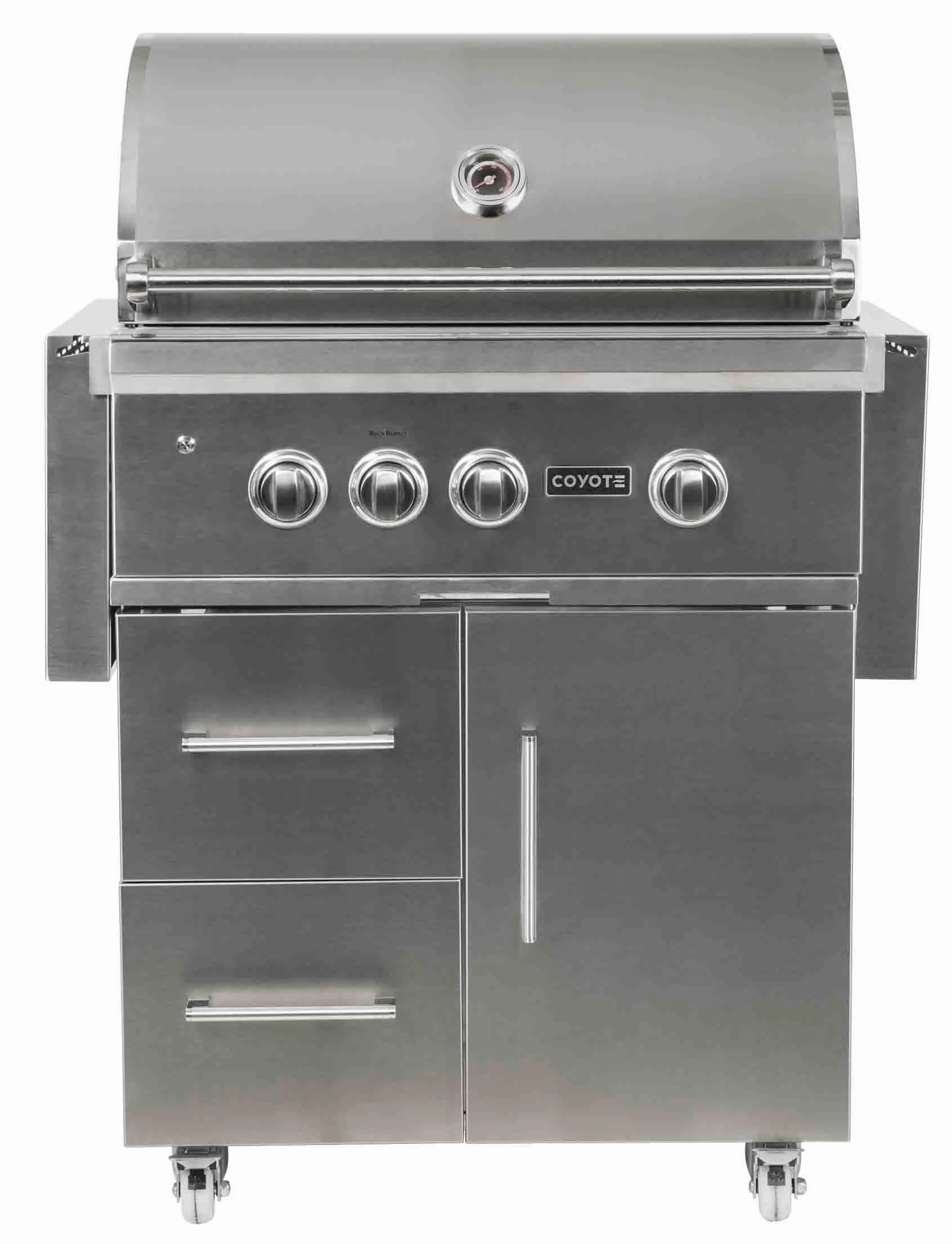 Coyote C2SL30LP 30" Grill Built-In Lp; Infinity Burners; Ceramics; Led'S