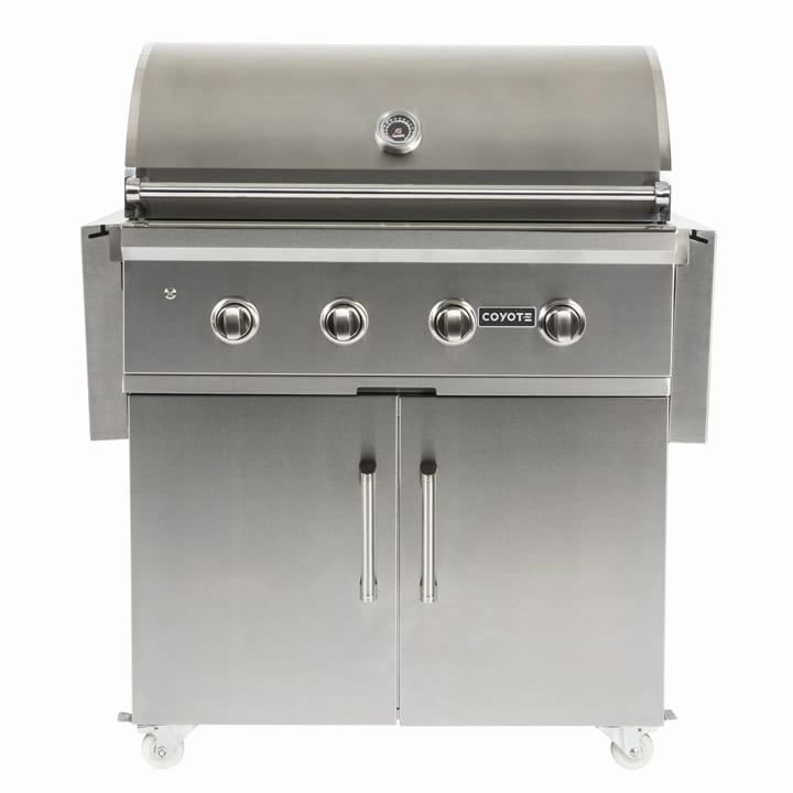 Coyote C2UNCT Universal Cart For C1Chcs, Crc, C1Pb Barbeque Grill Accessories,grill tool set