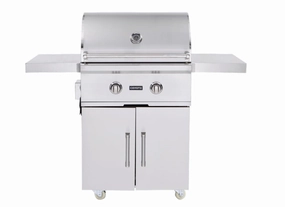 Coyote CCX2LP Preassembled Grill In A Box Liquid Propane Barbeque Grills,propane gas grill
