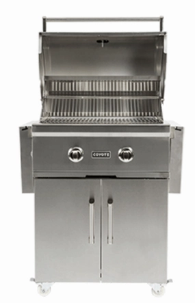 Coyote CCX2LPFS1 Coyote Freestanding Liquid Propane Gas Grill With Cart- 57" - Closeout Deal Liquid Propane Barbeque Grills,propane gas grill