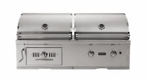 Coyote CH50LP 50" Hybrid Gas And Charcoal Grill Barbeque Grills,outdoor bbq grill