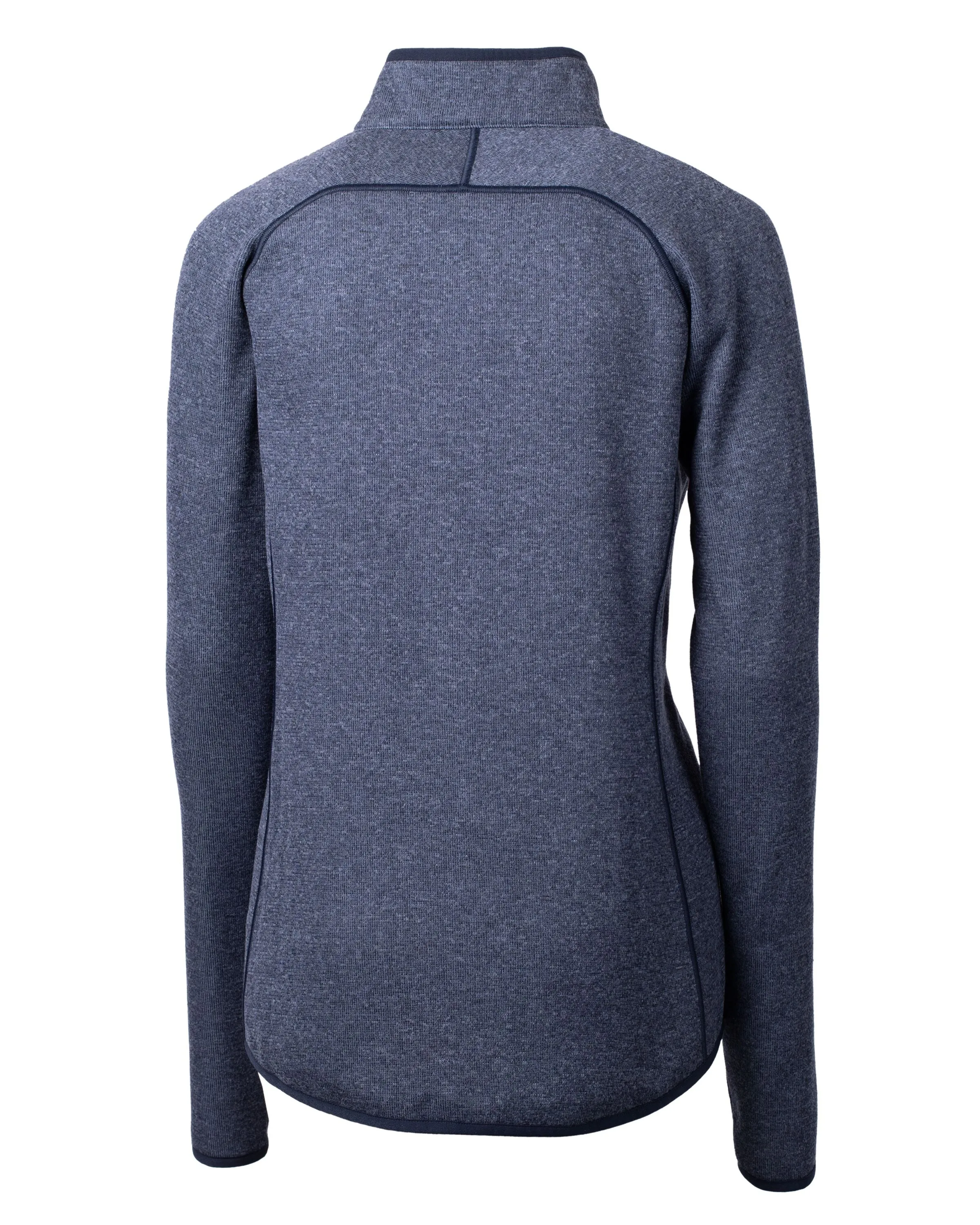 Cutter & Buck Mainsail Sweater-Knit Womens Full Zip Jacket