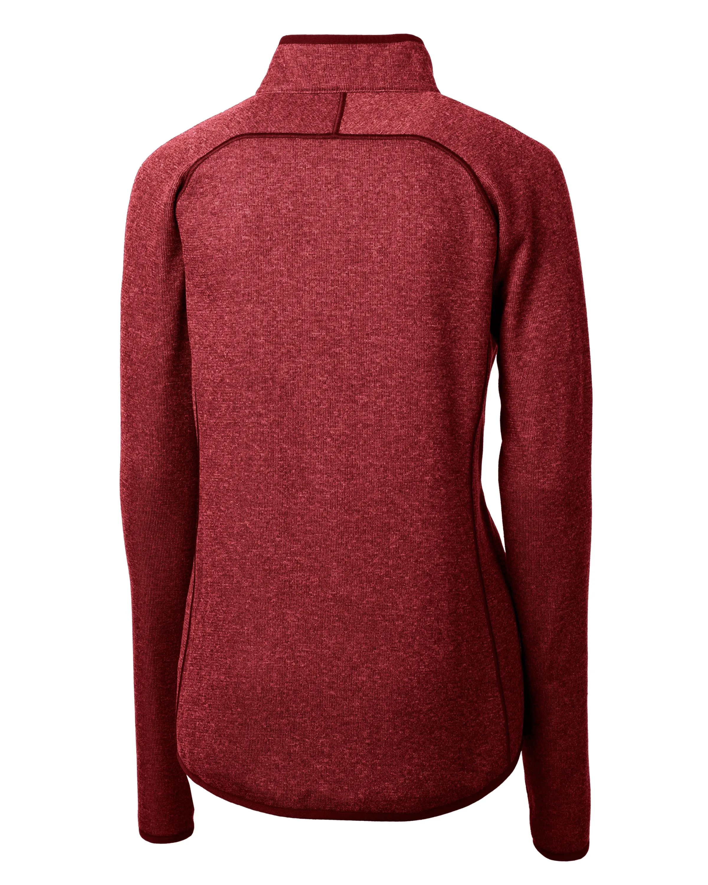Cutter & Buck Mainsail Sweater-Knit Womens Full Zip Jacket