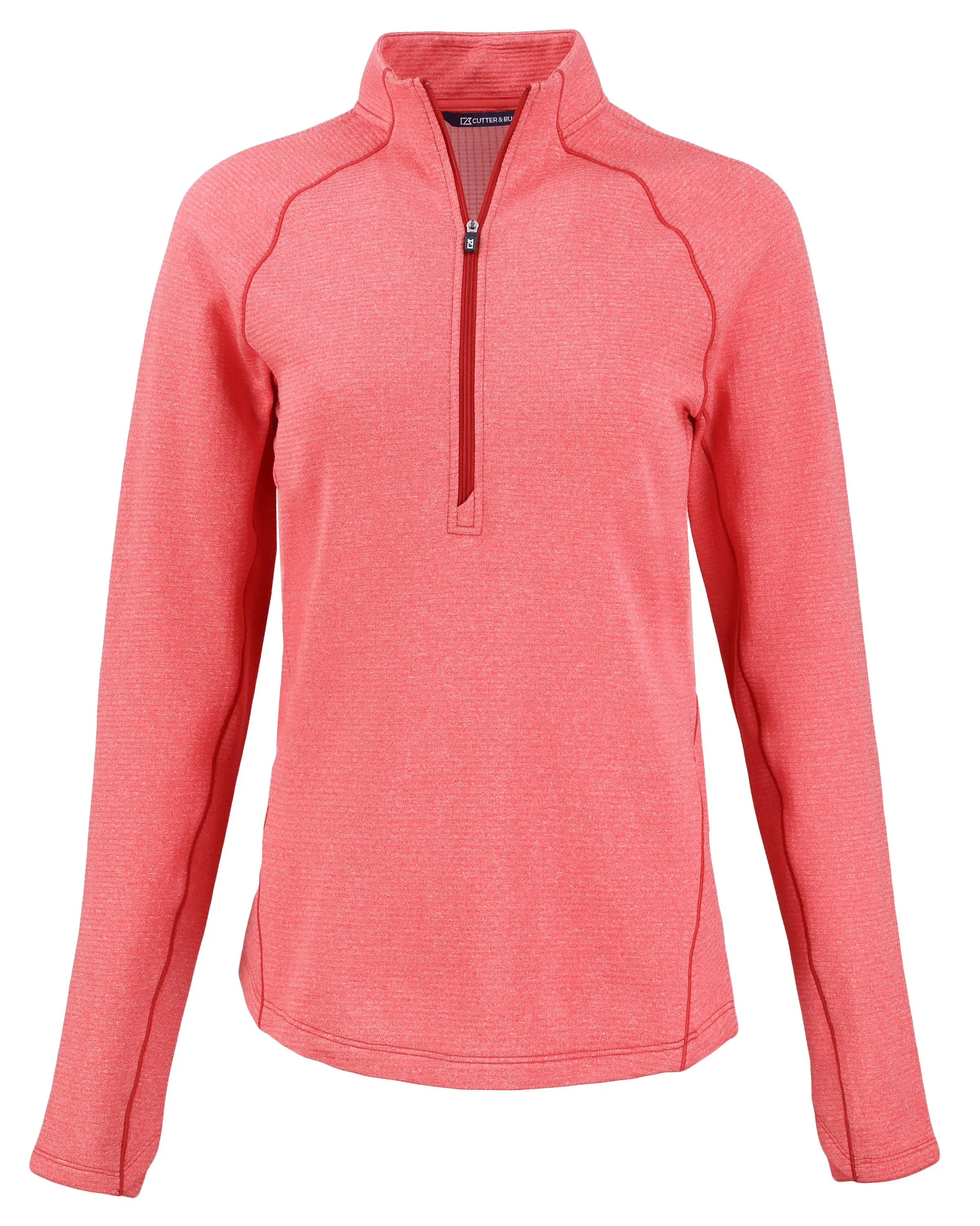Cutter & Buck Peshastin Fleece Recycled Womens Half Zip Pullover