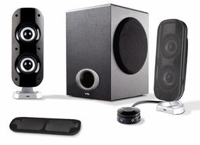 Cyber Acoustics CA-3810 2.1 Speaker System Kitchen Appliances