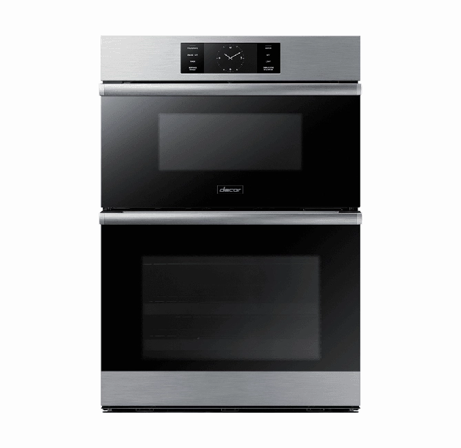 Dacor DOC30M977DS 30" Combi Wall Oven, Silver Stainless Steel Wall Ovens 27 inch wall oven built-in