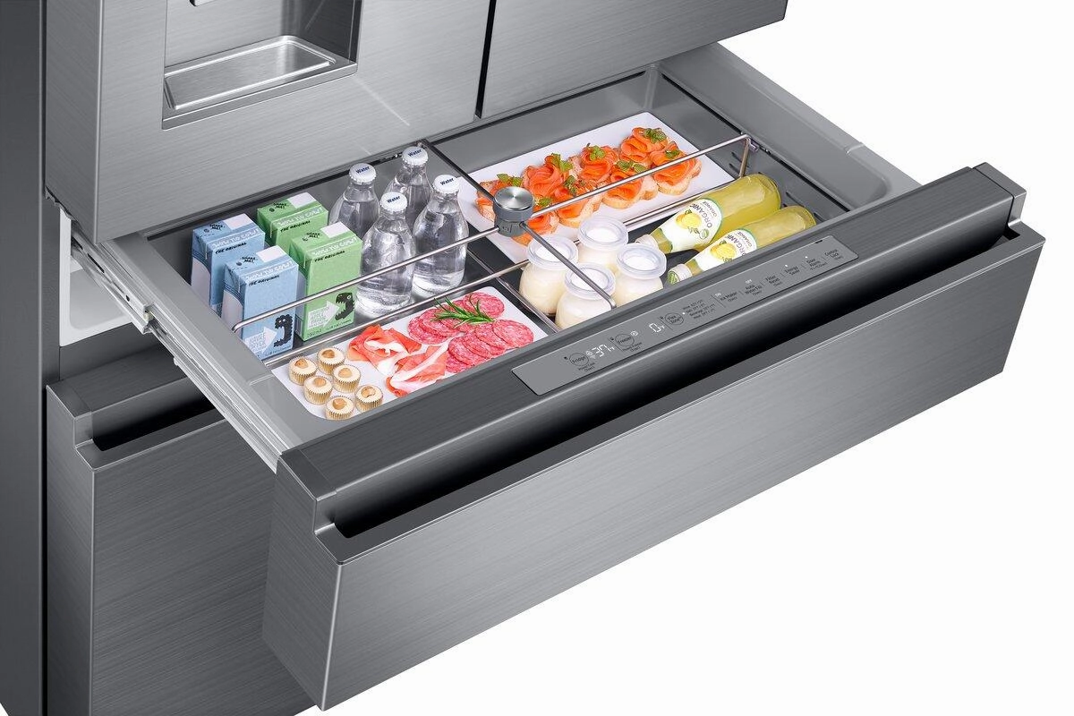 Dacor DRF36C700SR 36" Counter Depth French Door Bottom Freezer, Silver Stainless Steel