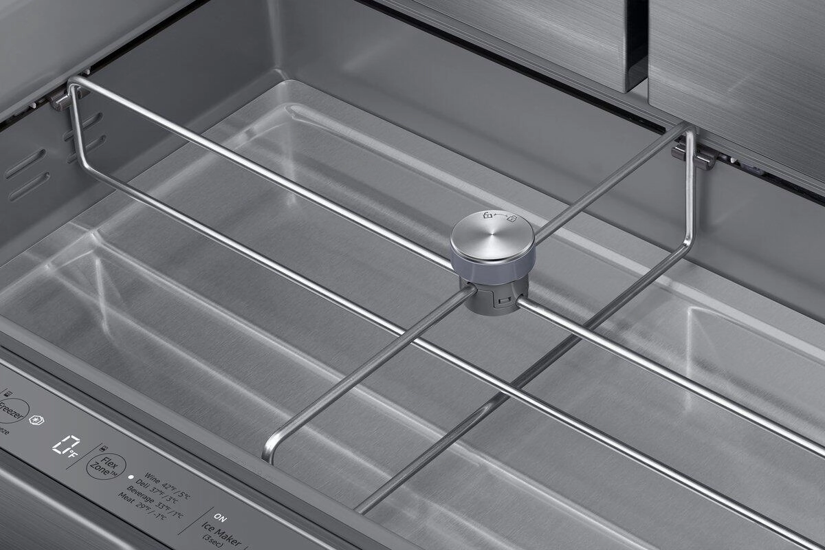 Dacor DRF36C700SR 36" Counter Depth French Door Bottom Freezer, Silver Stainless Steel