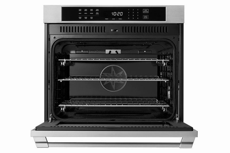 Dacor HWO130PS 30" Single Wall Oven, Silver Stainless Steel With Pro Style Handle