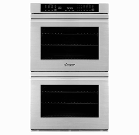 Dacor HWO227FS 27" Double Wall Oven, Silver Stainless Steel With Flush Handle Wall Ovens 27 inch wall oven built-in