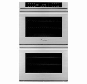 Dacor HWO230FS 30" Double Wall Oven, Silver Stainless Steel With Flush Handle Wall Ovens 27 inch wall oven built-in