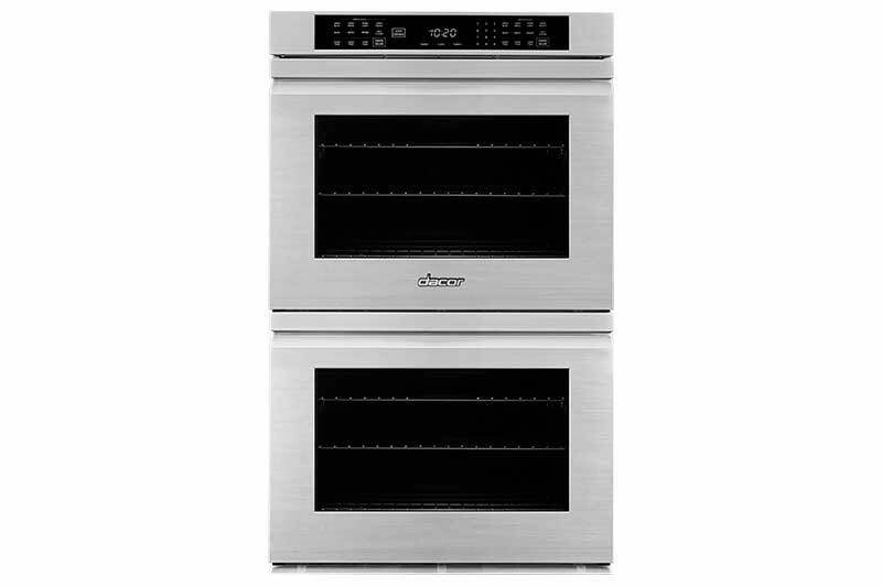 Dacor HWO230FS 30" Double Wall Oven, Silver Stainless Steel With Flush Handle